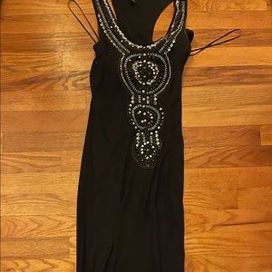 INC/Bloomingdales maxi dress sequenced